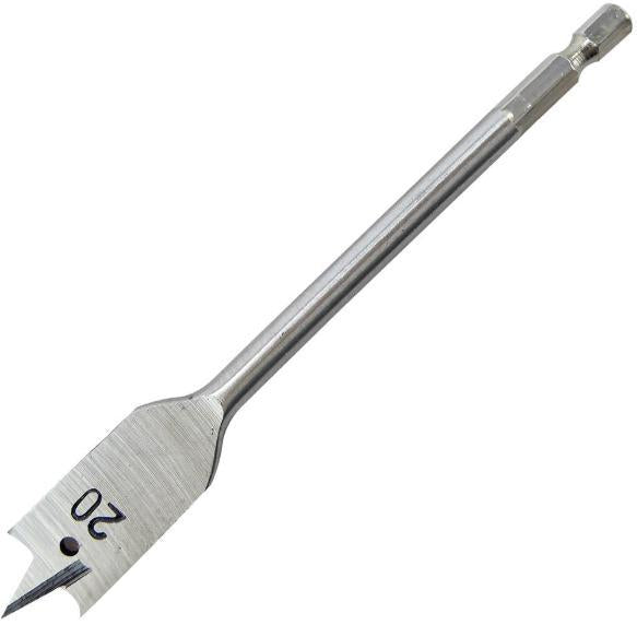 Flat Wood Drill Bit 20 x 152mm - TOOLPAK