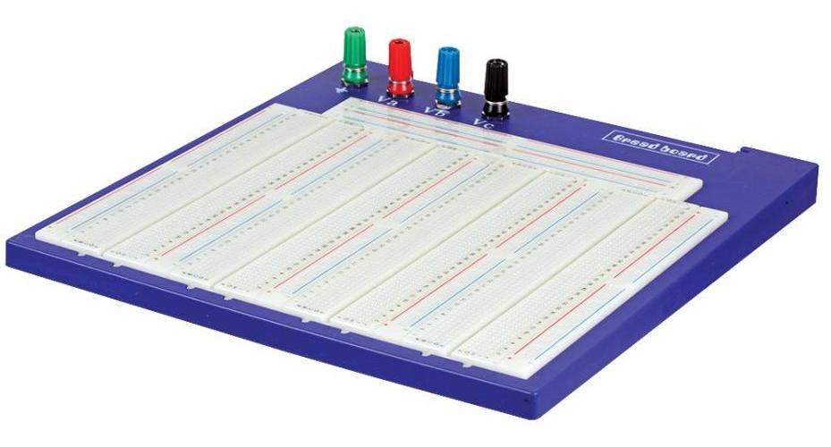 3260 Point Mounted Solderless Breadboard - MULTICOMP