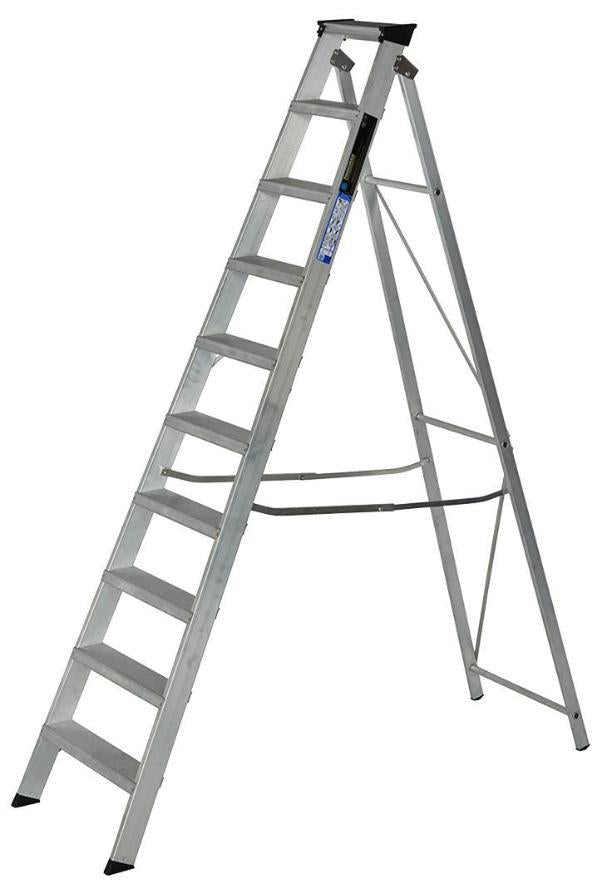 10 Tread Builders Step Ladder - YOUNGMAN