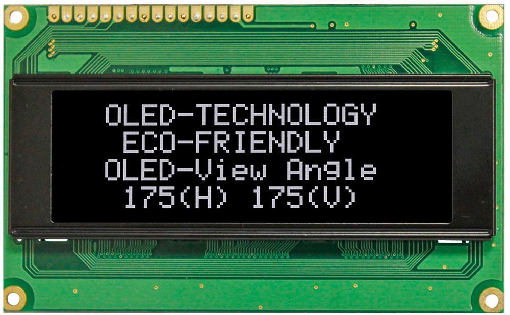 OLED Display Module, 20x4, White - WINSTAR