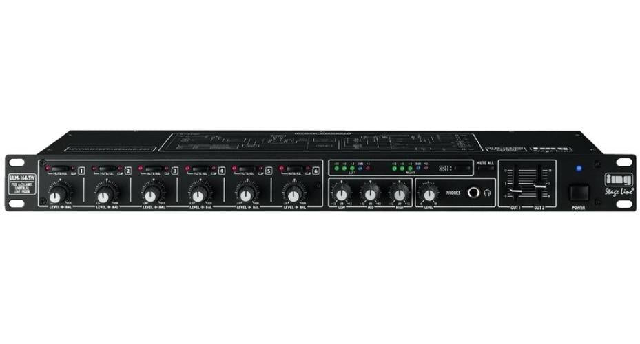 6 Channel Line Mixer - IMG STAGE LINE