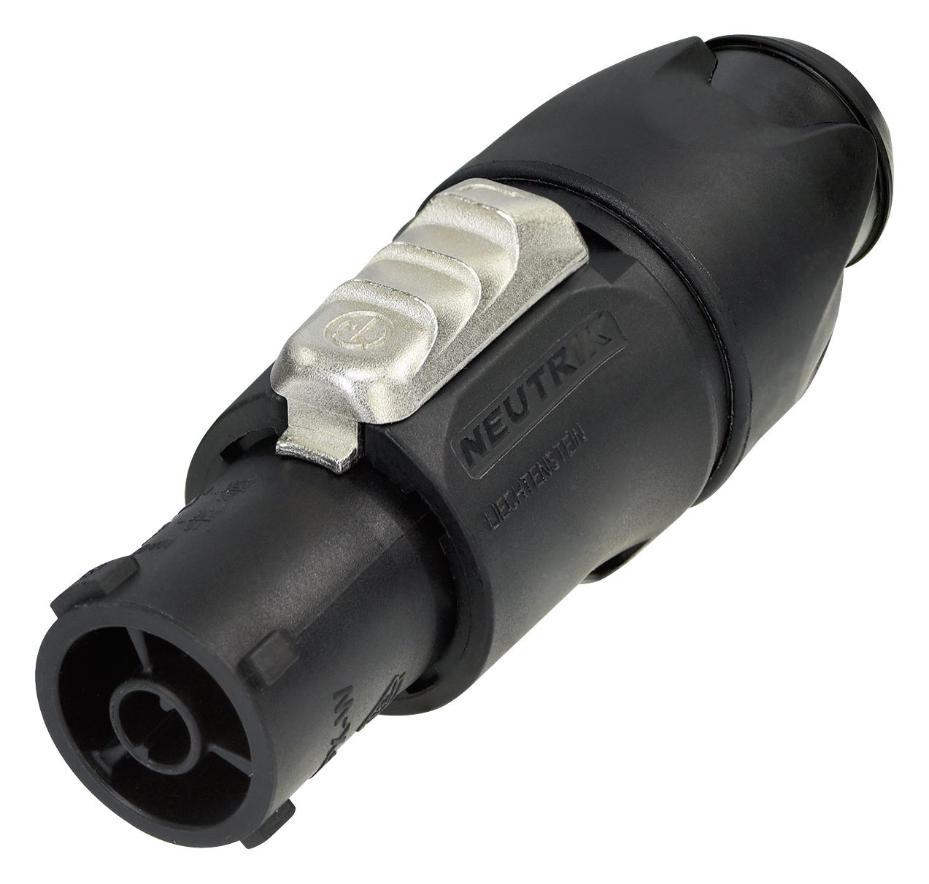 PowerCON Locking Socket, 3-Pole, 20A - NEUTRIK