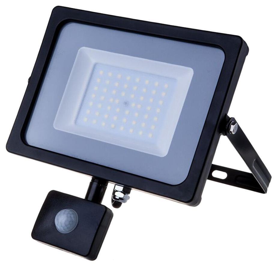 50W LED Floodlight with PIR, 4000K, 4250lm - V-TAC