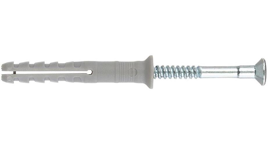 10mm x 135mm N-S Nylon Hammerfix Screws, 50 Pack - FISCHER FIXINGS
