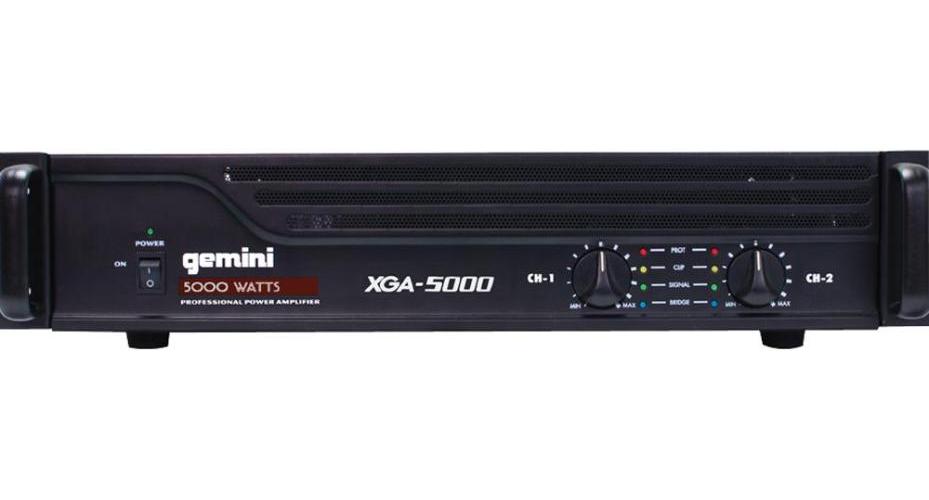 5000W Professional Power Amplifier - GEMINI