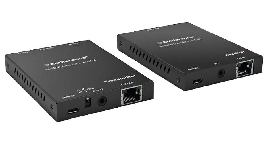 4K UHD HDMI over Cat6 Extender with IR, 50m - ANTIFERENCE