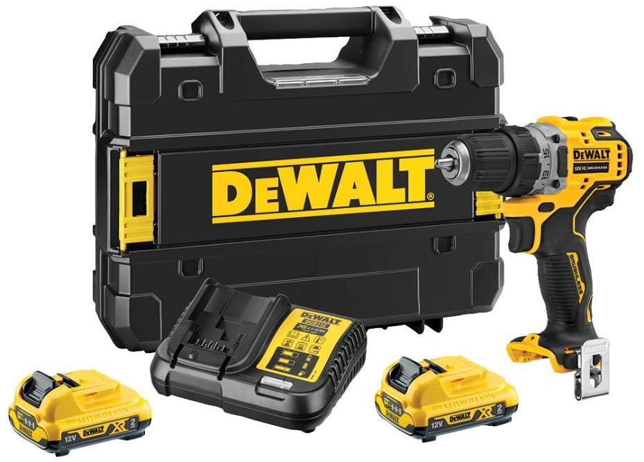 12V 2Ah XR Li-Ion Cordless Brushless Drill Driver Kit - DEWALT