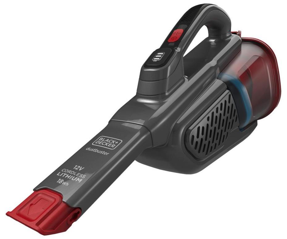0.7L 12V 1.5Ah Li-Ion Cordless Dustbuster Hand Vacuum - BLACK & DECKER