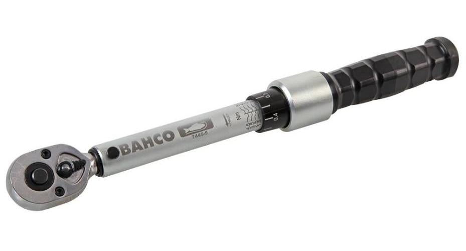 1/4" Drive Click Torque Wrench, 1Nm - 5Nm - BAHCO