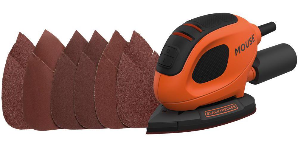 55W Mouse Sander 230V - BLACK & DECKER