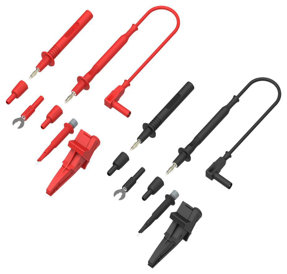 4mm Test Leads & Probes Kit, 0.15m - TENMA