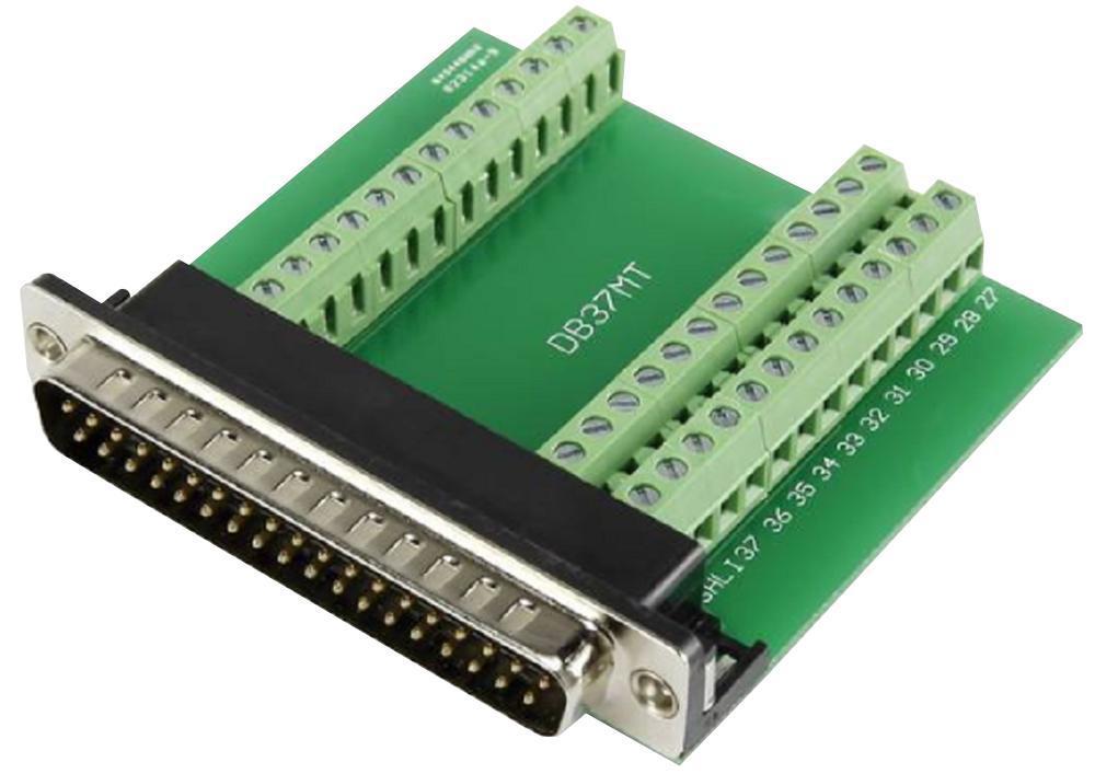 37-Pin D-Sub Plug Terminal Block Connector, 39-Way - CLEVER LITTLE BOX