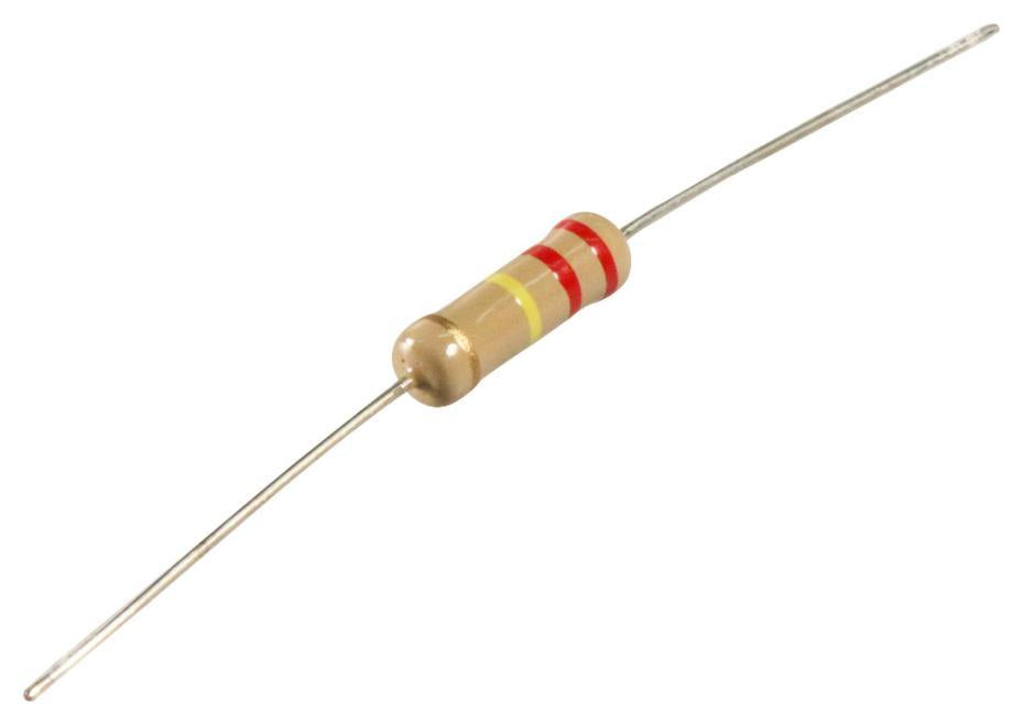 Resistor, Carbon Film, 220K, 5%, 2W, Axial - MCF 2W 220K