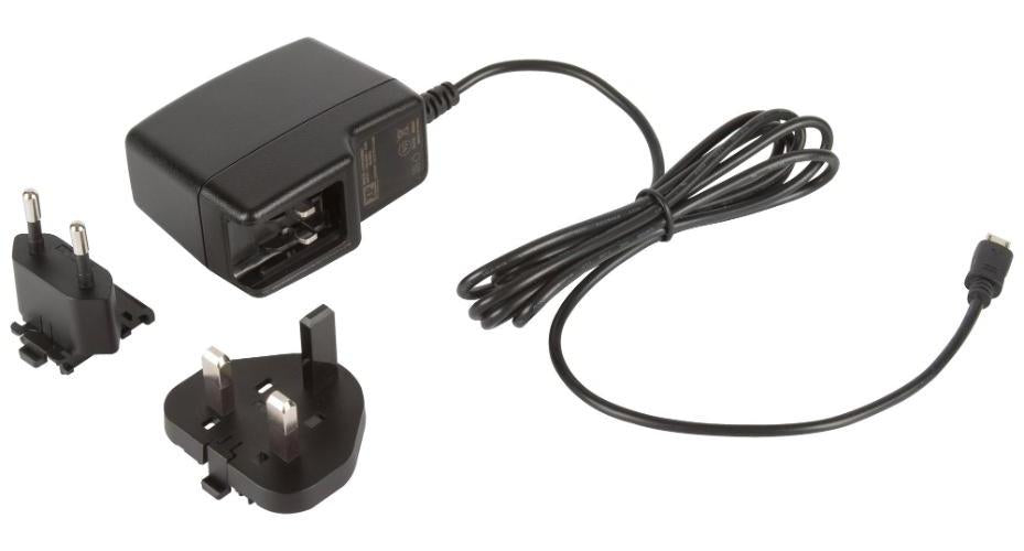 Raspberry Pi Micro USB PSU for UK & Europe, 2.5A - MC002546
