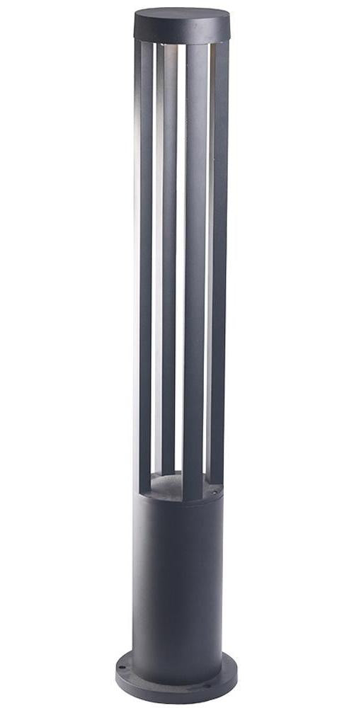 10W IP65 LED Bollard Light, 6400K Black - VT-820 8333