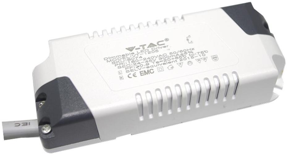 12W Dimmable LED Panel Driver for VT-1205 - 12W 8074