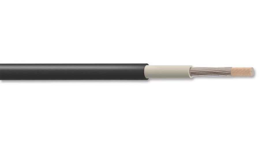 Highly Flexible Double Insulated Welding Wire, 0361TQ, Black, 16 mm², 50m - PP000905