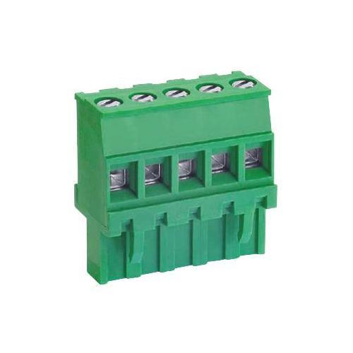5.08mm Pluggable Terminal Block, Plug - R/A, 3 Way, 24AWG to 14AWG, 16A - MC000185