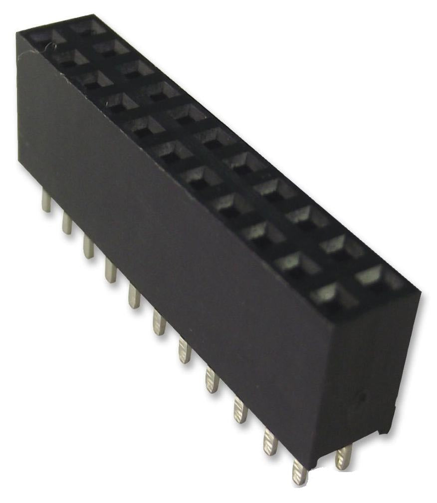 1.27mm PCB Header Socket, 2 Row, 50 Way, Vertical - 2200SB-50G-A1