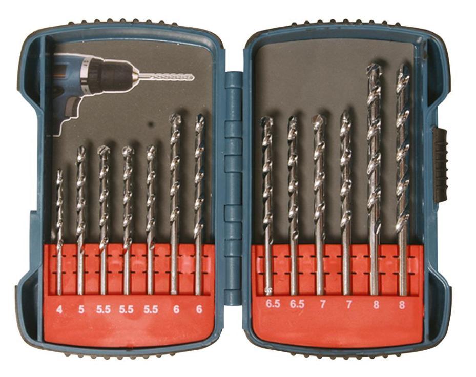Performance Masonry TCT Drill Bit Set, 13 Piece - P-51889