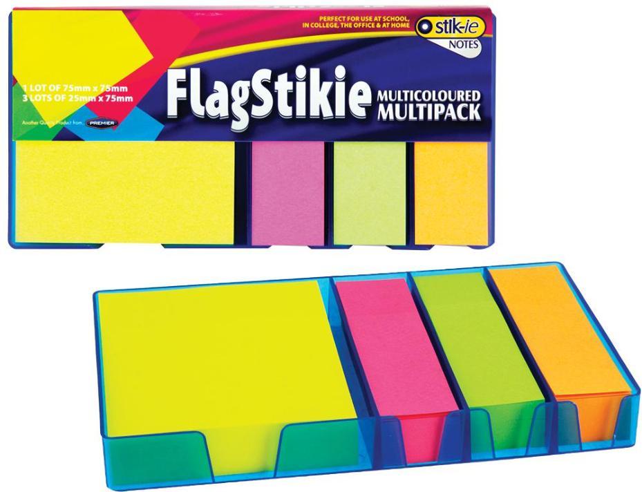Multi-Coloured Sticky Notes, 680 Pack - W2120284