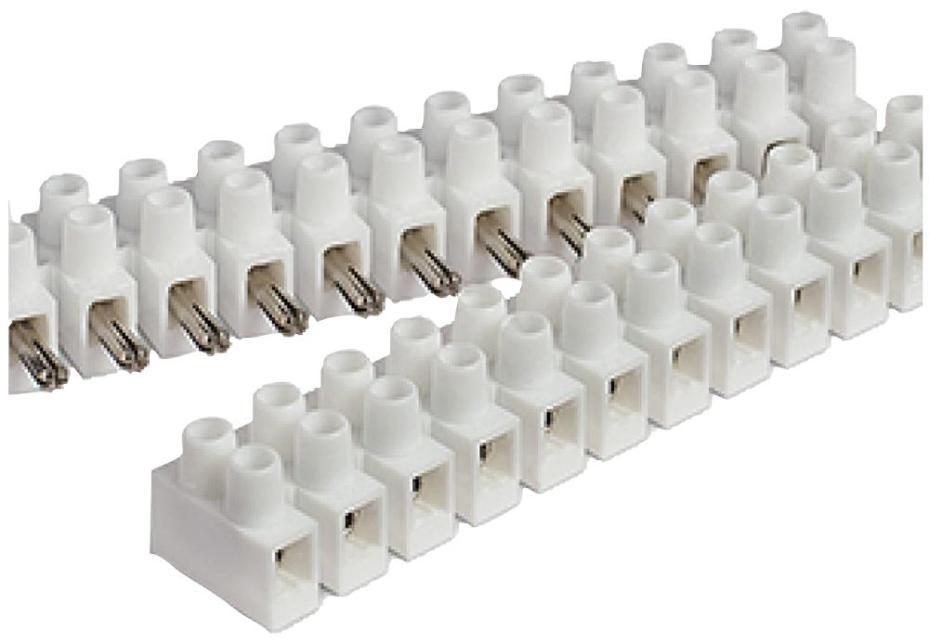 12-Pole Plug & Socket Terminal Block, 450VAC, 28A, 8mm Pitch, Polyamide PA6.6 - HY433/12 NYSP