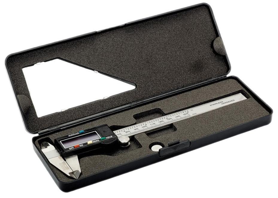6" (150mm) Stainless Steel Digital Caliper with LCD Screen - 1150D