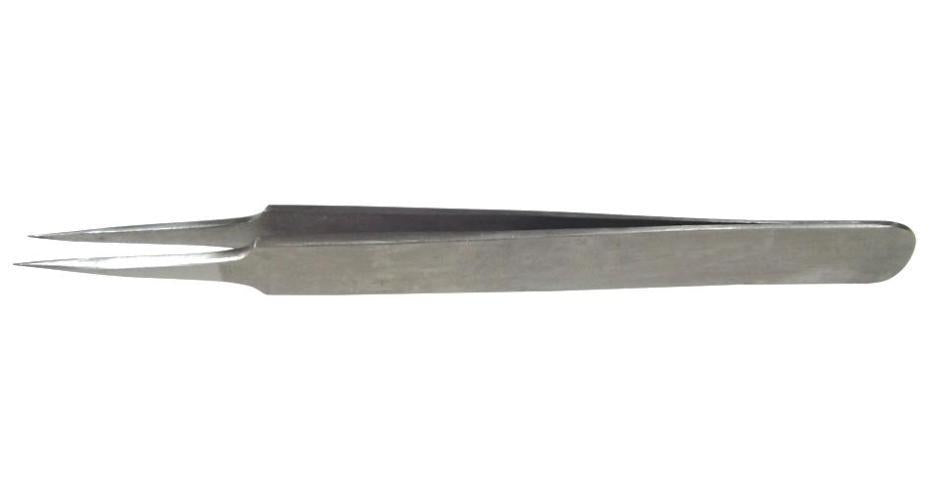 110mm Precision Tweezers - SS Super Fine Tips - 1PK-102T-F