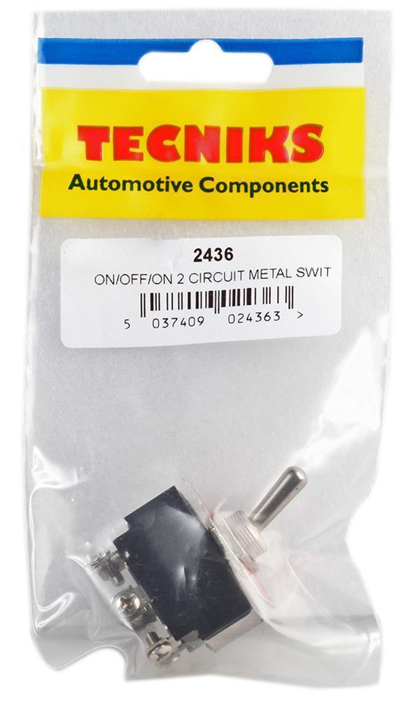 Toggle Switch, On Off On, SPDT, Latching, 12V DC, 20A - 2436