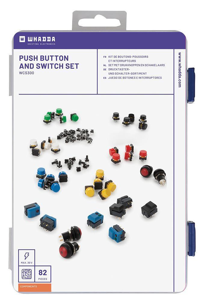 Tactile, Digitast and Panel Mount Push Button Kit - WCS300