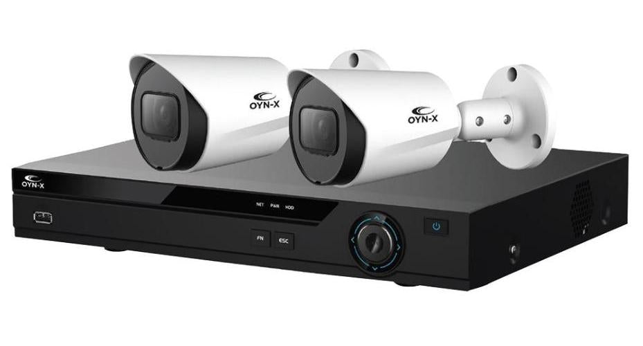 4CH DVR 5MP Kit with 1TB HDD & 2x Bullet Camera - EAGLE-4-2BUL-5MP-1TB