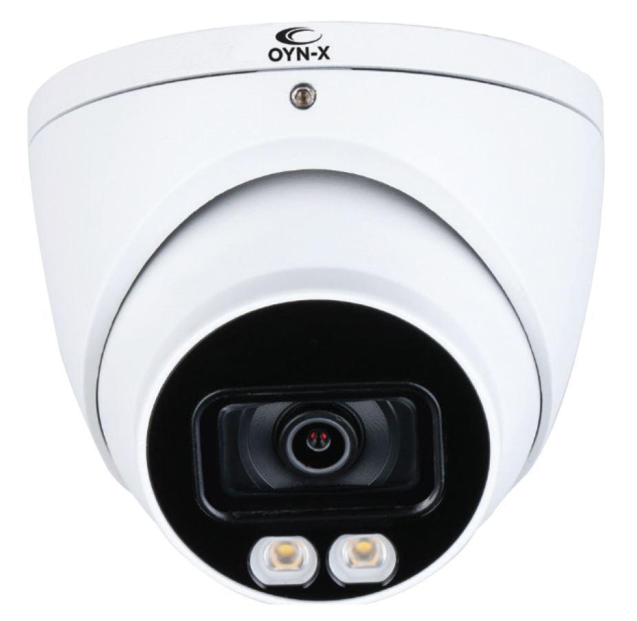 5MP HDCVI Starlight Turret Camera IP67, White - EAGLE-5COL-TUR-FW
