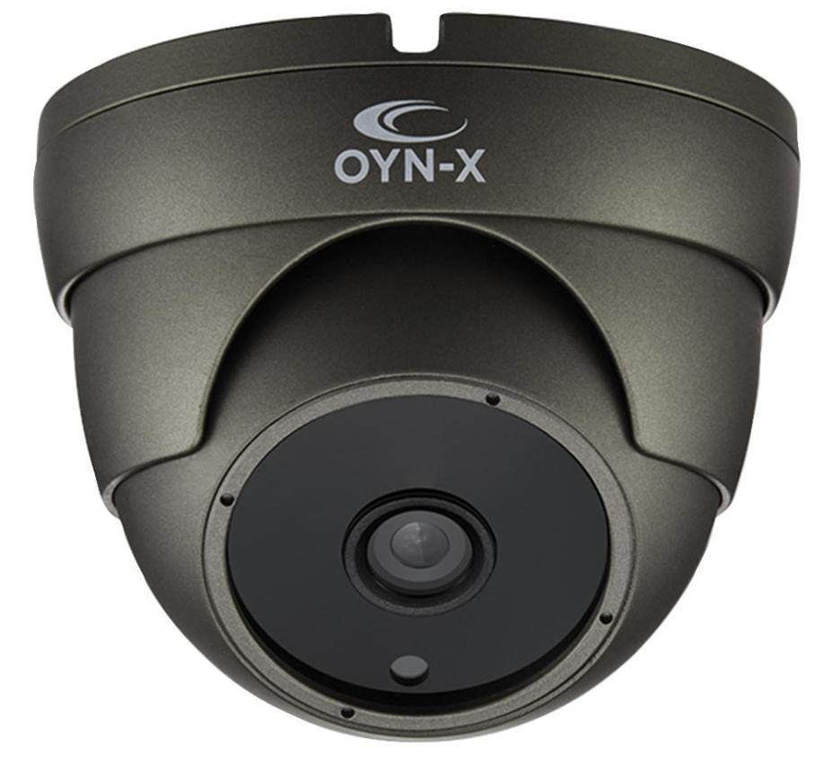 5MP 4-in-1 Turret Camera, IP66, IR 36LED, Grey - 5X-TUR-FG36