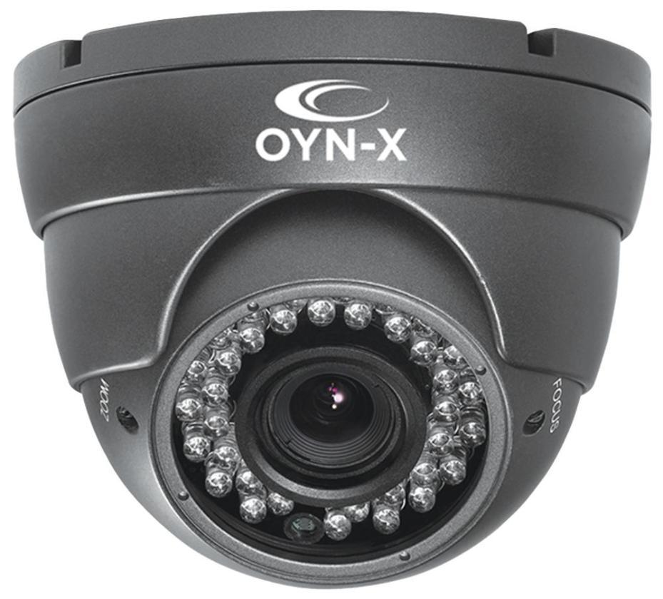 1080p FullHD 4-in-1 Eyeball Camera, IP66, Black - 4X-TUR-FB36