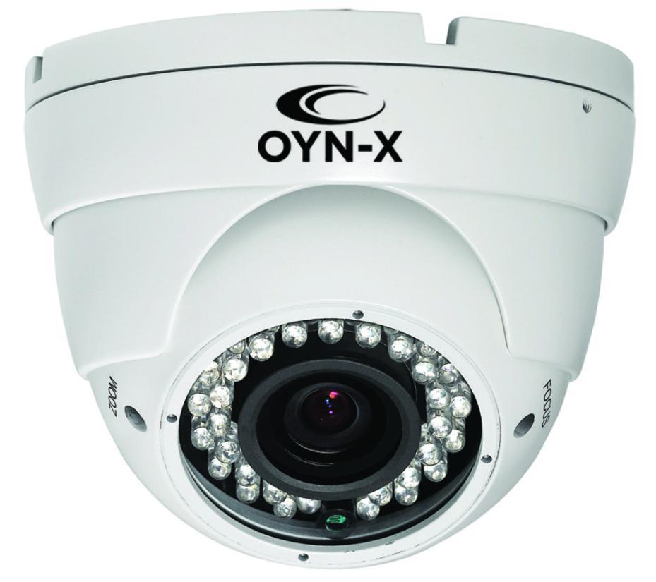 1080p FullHD 4-in-1 Eyeball Camera, IP66, White - 4X-TUR-FW36