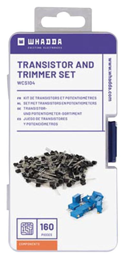 160 Piece Transitor and Trimmer Kit - WCS104