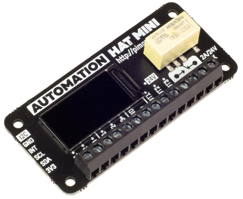 Automation HAT Mini Board for Raspberry Pi - PIM487