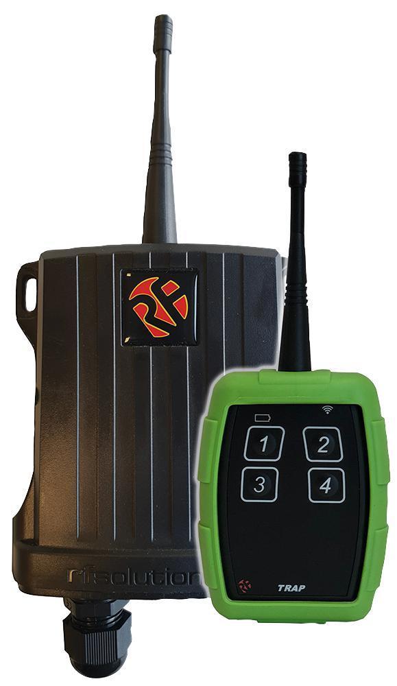 1 Channel Remote Control System, 2km, 868MHz - TRAP-8S1