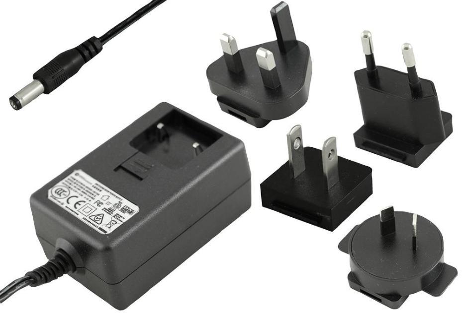 5V, 3A, 15W, International Plug In Power Supply, 2.1mm Plug - 15DYS818-050300W-K