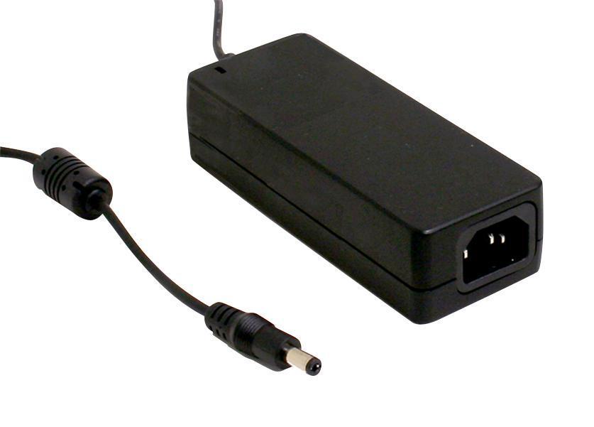 15V, 4A, 60W, Desktop Power Supply, (Level VI), IEC C14, 2.1mm Plug - GST60A15-P1J