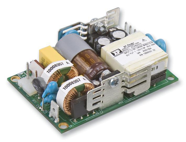 12V, 3.75A, 45W, Open Frame Medical Power Supply - ECS45US12