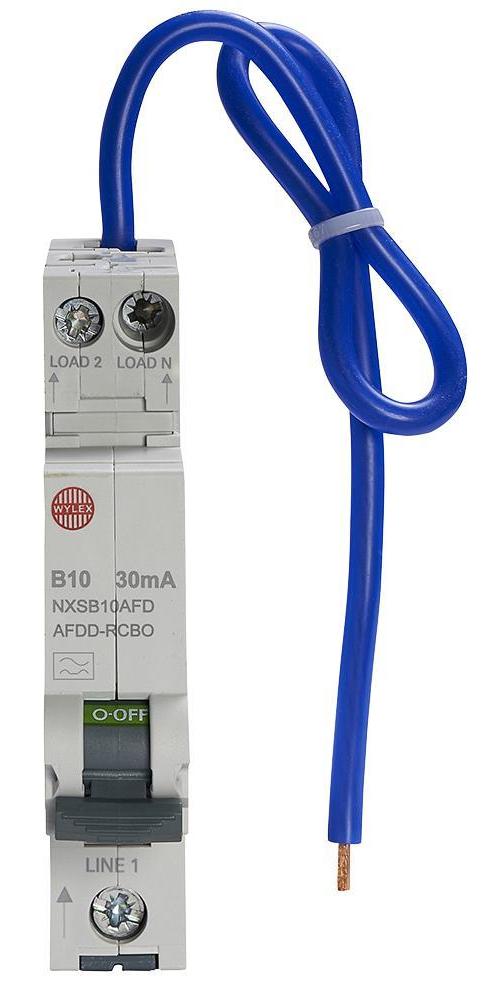 10A Combined RCBO/AFDD, 30mA, B Curve - GB6:NXSB10AFD