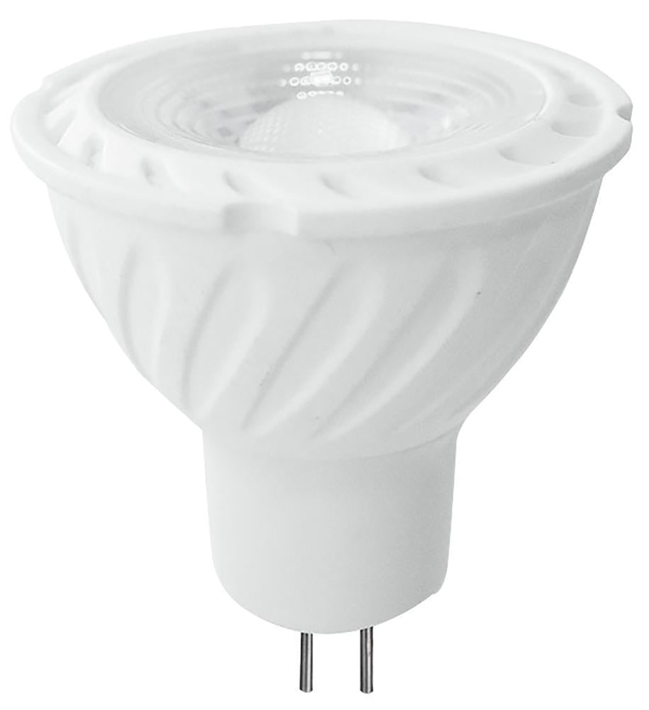 6.5W LED MR16 Spotlight, 6400K, 450lm, GU5.3, Non-Dimmable - VT-257 206