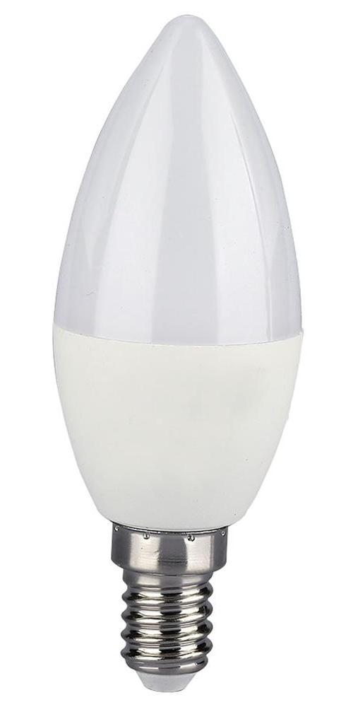 5W Smart WiFi LED Candle Lamp, RGB+WW+CW+DW+, 470lm - VT-5114 2754