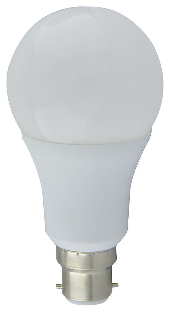 10W LED GLS Bulb, B22, 806lm, 4000K - PEL01647