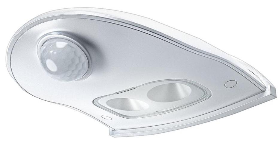 0.95W DoorLED Down Light with PIR Sensor, 4000K, Cool White, 40lm, White, IP54 - 4058075267848
