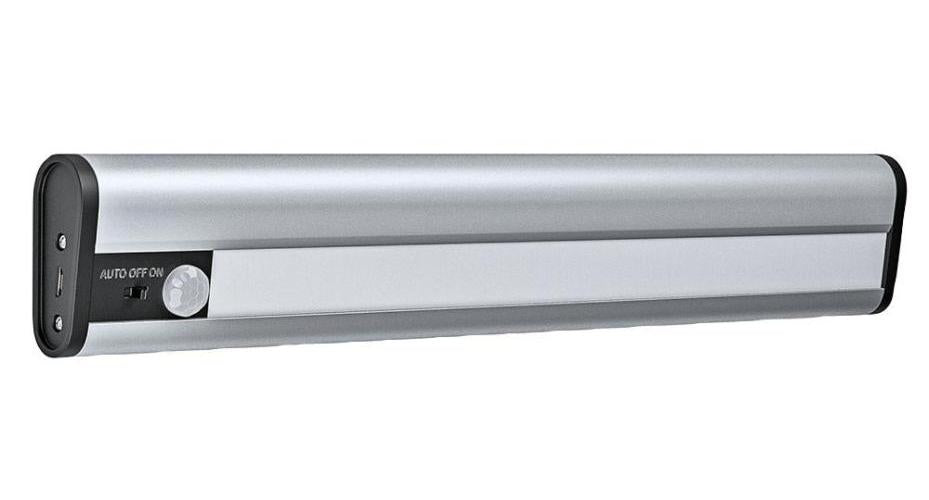 1.5W Linear LED USB Mobile Battery Light with PIR Sensor, 4V, 98lm, 4000K, Cool White, IP20 - 4058075260467
