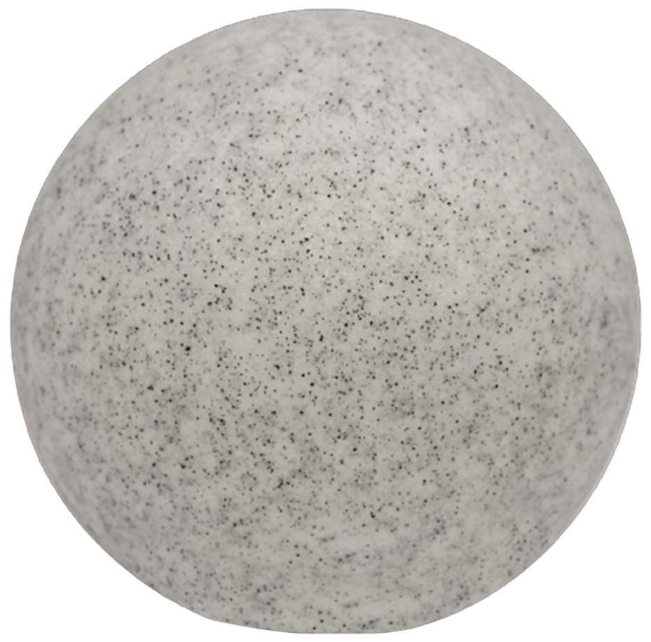 Stone Effect Garden Ball Light, Medium, E27, IP65 - 778456