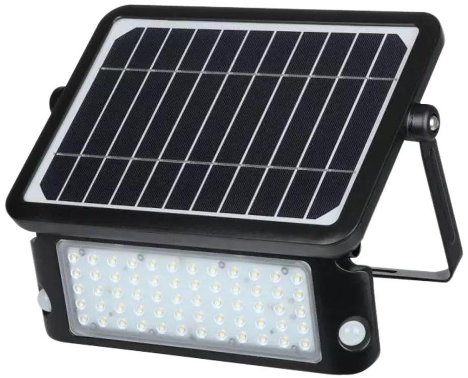 10W LED Solar Floodlight with Built-In USB, 4000K, 1000lm, IP65 - VT-787-10 8550