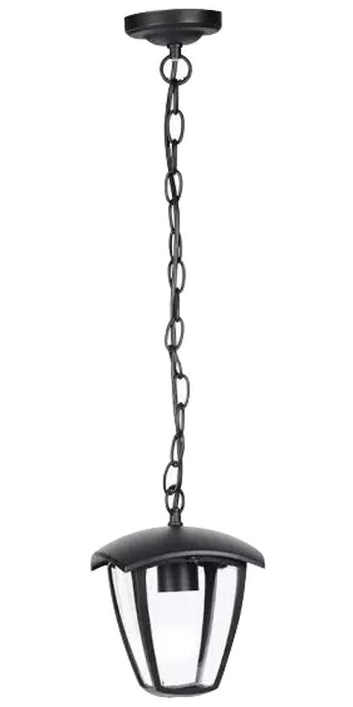 60W Ceiling Lamp, Black, E27, IP44 - VT-735 7058